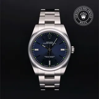 Rolex Oyster Perpetual 39 114300 Stainless steel Blue