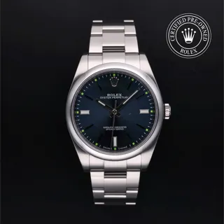 Rolex Oyster Perpetual 39 114300 Stainless steel Blue