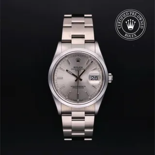 Rolex Oyster Perpetual Date 15200 Stainless steel Silver