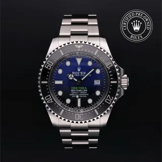 Rolex Sea-Dweller Deepsea 126660 Stainless steel Blue