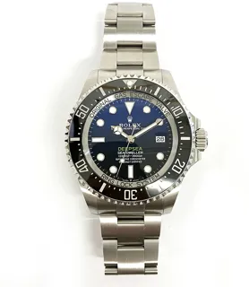 Rolex Sea-Dweller Deepsea 136660-0003 Titanium and Stainless steel Blue