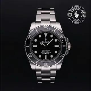 Rolex Submariner 114060 Stainless steel Black