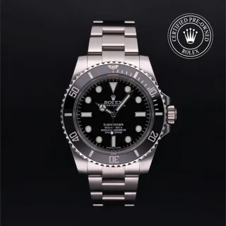 Rolex Submariner 114060 Stainless steel Black