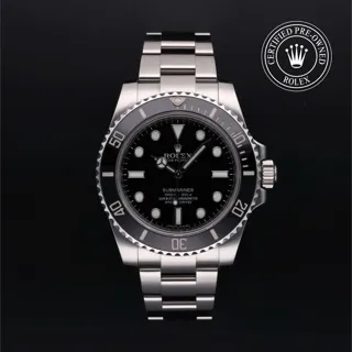 Rolex Submariner 114060 Stainless steel Black