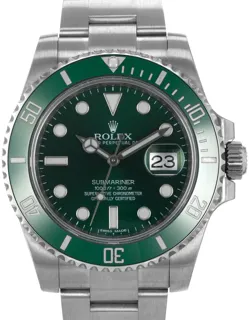 Rolex Submariner 116610LV Stainless steel Green