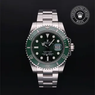 Rolex Submariner 116610LV Stainless steel Green