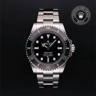 Rolex Submariner 124060 Stainless steel Black