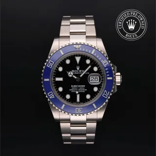 Rolex Submariner 126619LB 18k white gold Black