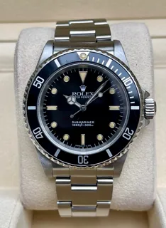 Rolex Submariner 14060 Stainless steel Black