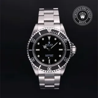 Rolex Submariner 14060 Stainless steel Black