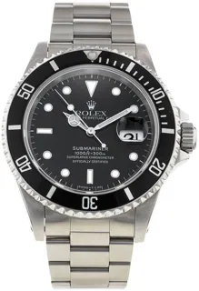 Rolex Submariner 16610 Stainless steel Black