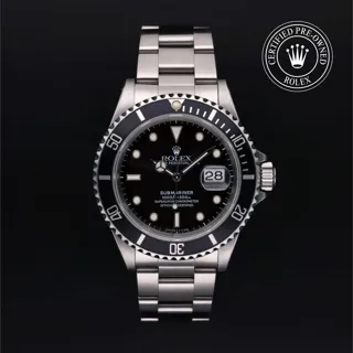 Rolex Submariner 16610 Stainless steel Black