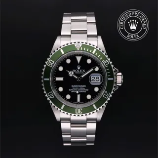 Rolex Submariner 16610LV Stainless steel Black