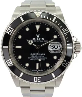 Rolex Submariner Date Stainless steel Black