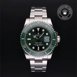 Rolex Submariner 116610LV-0002 Stainless steel Green