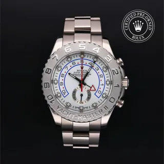 Rolex Yacht-Master II 116689-0001 Platinum and White gold White