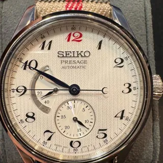 Seiko Presage SPB059J1 40.5mm Stainless steel White