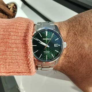 Seiko Presage SPB169J1 39.5mm Stainless steel Green