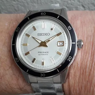 Seiko Presage SRPG03J1 40.8mm Stainless steel Champagne