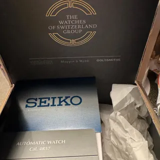 Seiko Presage SSA347J1 40.5mm Stainless steel Blue