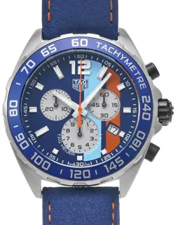 TAG Heuer Formula 1 CAZ101N.FC8243 43mm Stainless steel Blue