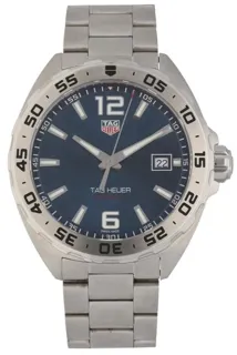 TAG Heuer Formula 1 WAZ1118 41mm Stainless steel Blue