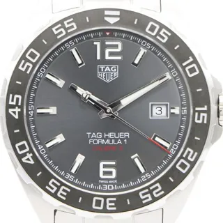 TAG Heuer Formula 1 WAZ2011.BA0842 43mm Ceramic and Stainless steel Gray