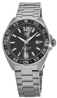 TAG Heuer Formula 1 WAZ2011.BA0842 43mm Ceramic and Stainless steel Gray