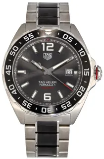 TAG Heuer Formula 1 WAZ2011 43mm Stainless steel Gray