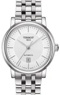 Tissot Carson T1222071103100 30mm Stainless steel Silver