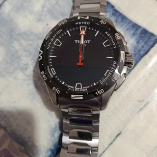 Tissot Touch T121.420.44.051.00 47.5mm Titanium Black