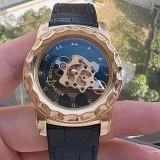 Ulysse Nardin Freak 016-88 42.5mm Rose gold Blue