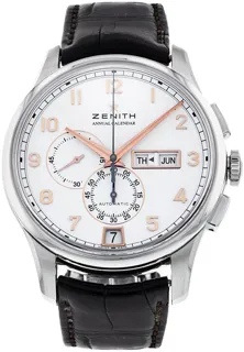 Zenith El Primero Winsor Annual Calen 03.2072.4054/01.C711 Stainless steel Silver