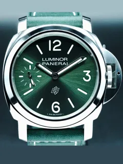 Panerai Luminor PAM01624 44mm Stainless steel Green