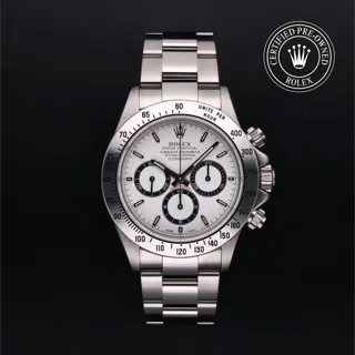 Rolex Daytona 16520 Stainless steel White