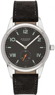 NOMOS Club 38 Campus Nacht 738 Stainless steel Gray