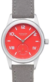 NOMOS Club Campus 716.GB Stainless steel Red