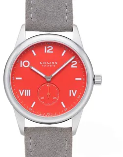 NOMOS Club Campus 723 Stainless steel Red