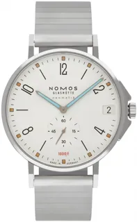 NOMOS Tangente Sport 580 Stainless steel White