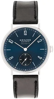 NOMOS Tangente 191 35mm Stainless steel Blue