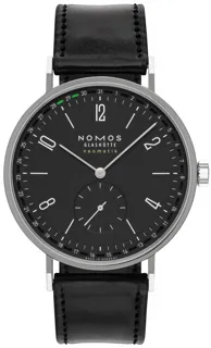 NOMOS Tangente 182 40.5mm Stainless steel Blue