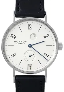 NOMOS Tangente 131 Stainless steel White