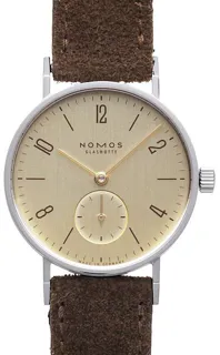 NOMOS 126 33mm Stainless steel Beige