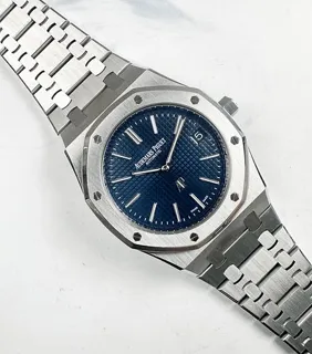 Audemars Piguet Royal Oak 15202ST.OO.1240ST.01 Stainless steel Blue