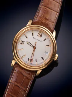 Blancpain 18k rose gold Gray