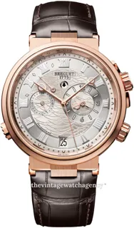 Breguet Marine 5547BR/12/9ZU Rose gold Silver