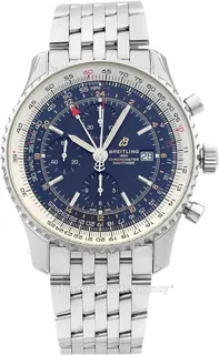 Breitling Navitimer A24322121C2A1 46mm Stainless steel Blue