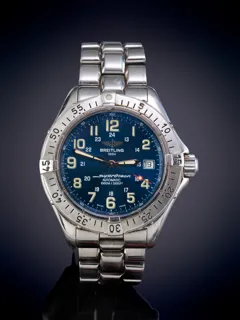 Breitling Superocean 39mm Stainless steel Blue