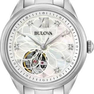 Bulova Classic 96P181 34mm Stainless steel White