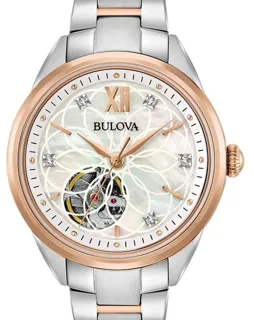 Bulova Classic 98P170 34mm Stainless steel White